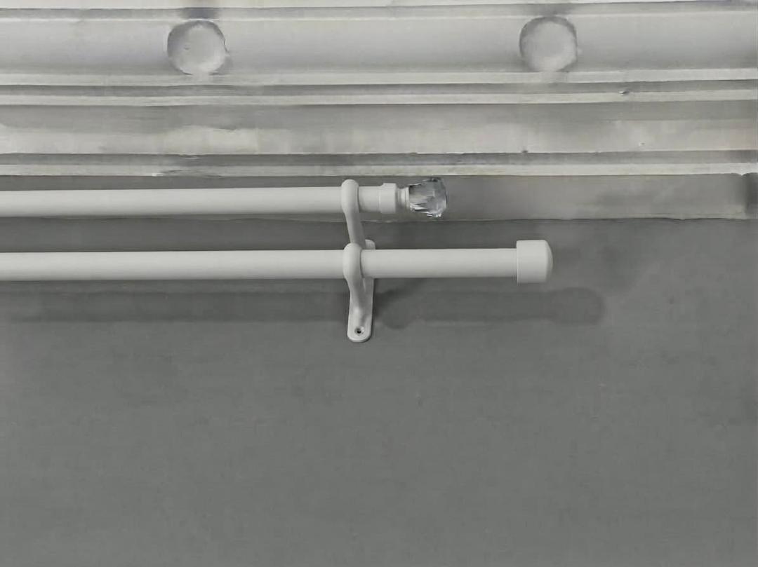 Decorative Curtain Rods; 2m; Double