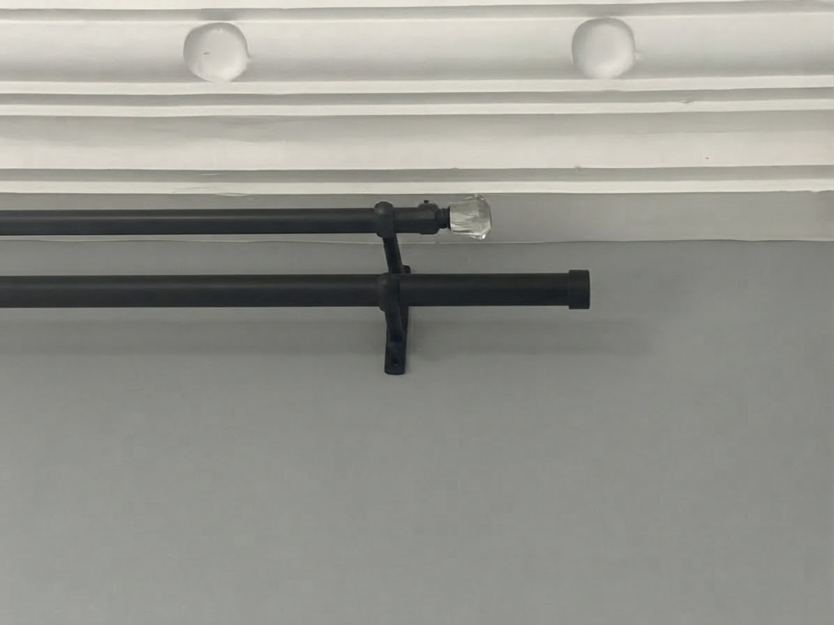 Decorative curtains bar ;3m double view 4