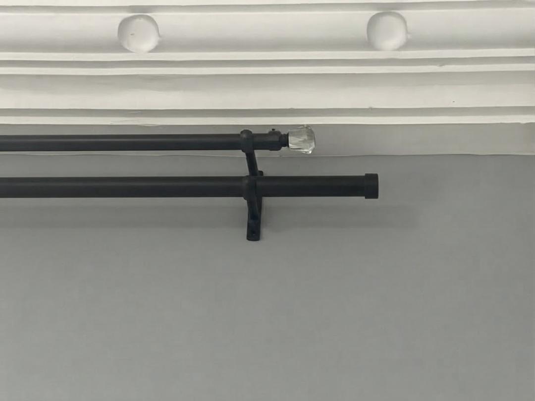 Decorative Curtain Rods; 2m; Double view 2