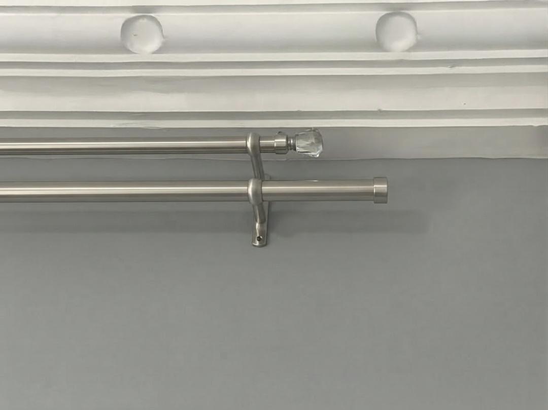 Decorative Curtain Rods; 2m; Double view 3