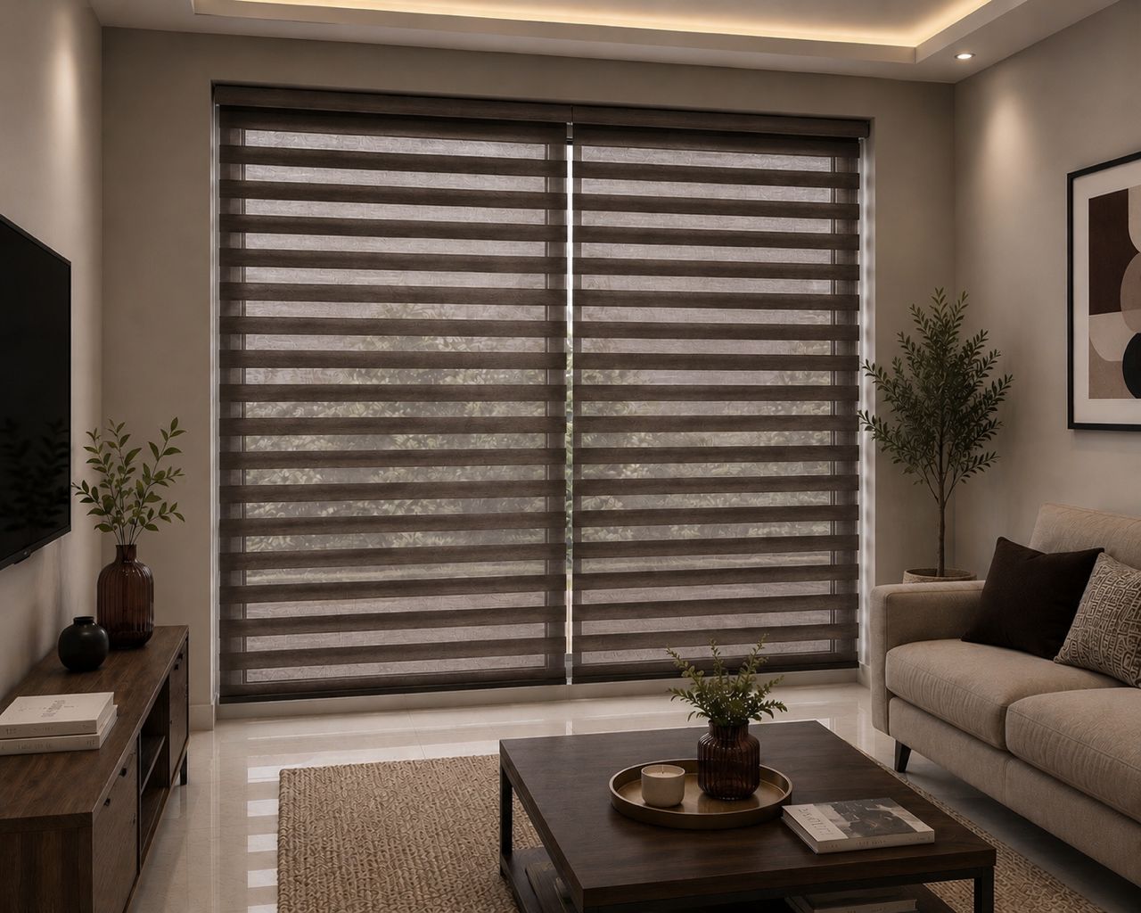Window blinds view 2