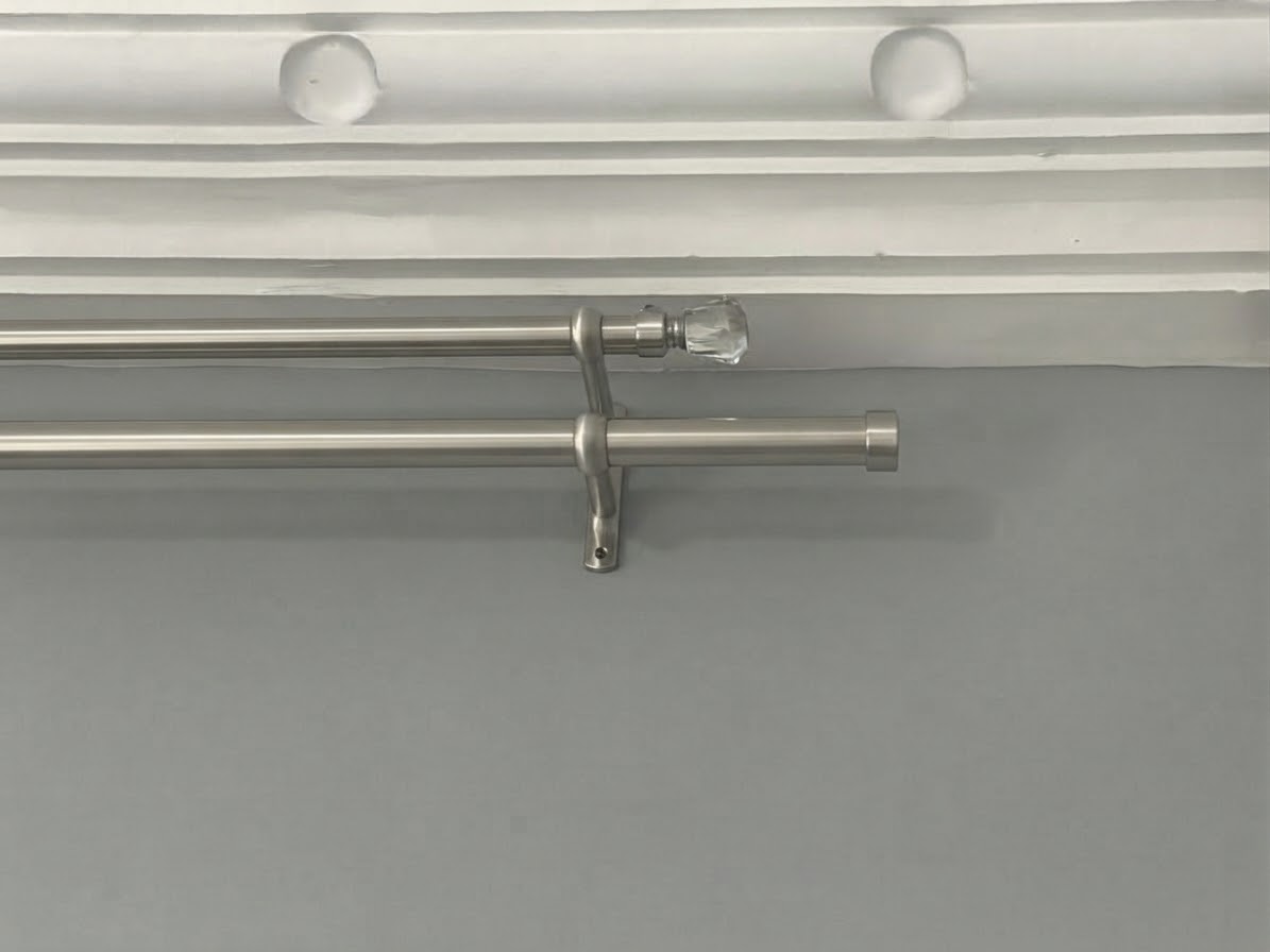 Decorative curtains bar ;3m double view 3